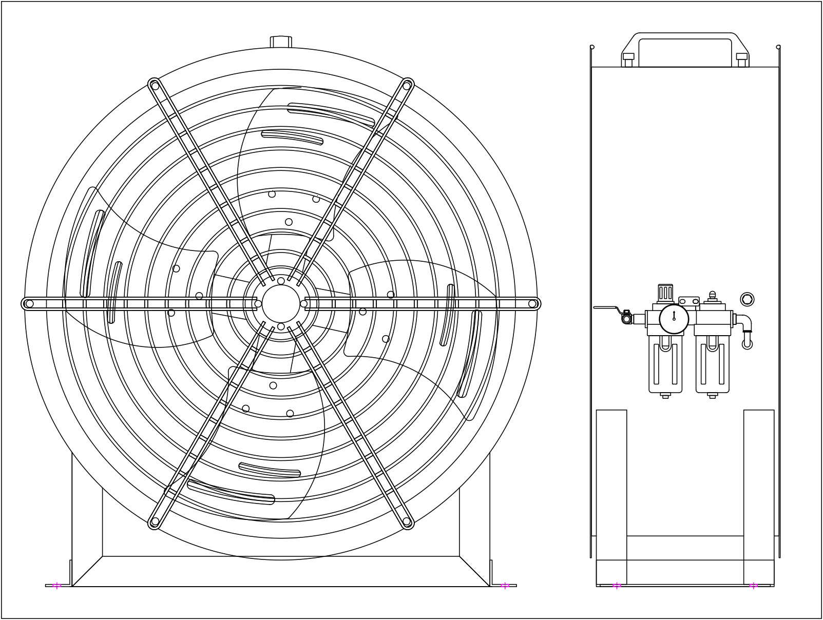 風(fēng)機(jī)外形
